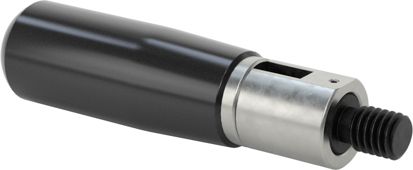 Katlanabilir Dönen Tutamağa Sahip Konik Tutamak, 3/8"-16 Dişli 1/2" Uzunlukta Saplama