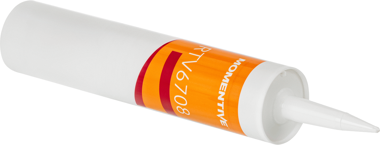 Paslanma ve Aşınmaya Dayanıklı Silikon Sızdırmazlık Maddesi, Sertifikalı, Momentive/GE RTV6708, 10.1 FL. oz. Kartuş