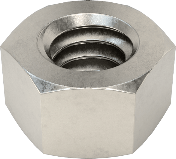 316 Paslanmaz Çelik Gerdirme için 1/4"-20 Sol Dişli Sıkma Somunu - Kaldırma Amaçlı Değildir — 1⁄4"-20, Sol Yönlü, 316 Stainless Steel, St…
