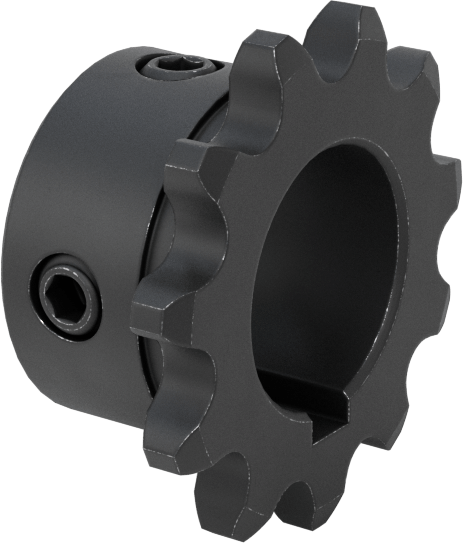 Çelik Tek Sıralı Dişli, ANSI 35 Makaralı Zincir ve 3/4" Mil Çapı için, 11 Diş