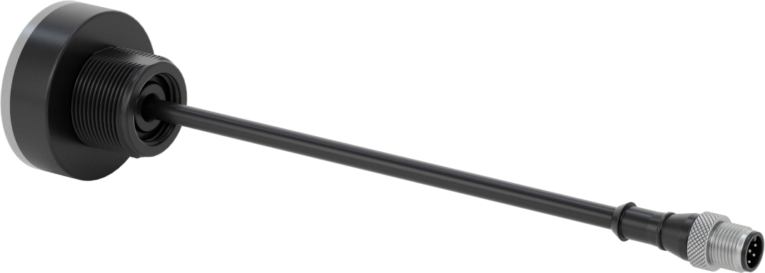 Parmak Dokunmalı Anahtar, Polikarbonat Taban, 30 mm Kesik, 11/16" Yükseklik, Anlık