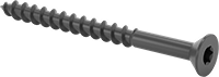 Ahşap ve Kompozit Ahşap için Çelik Torx Havşa Başlı Vidalar