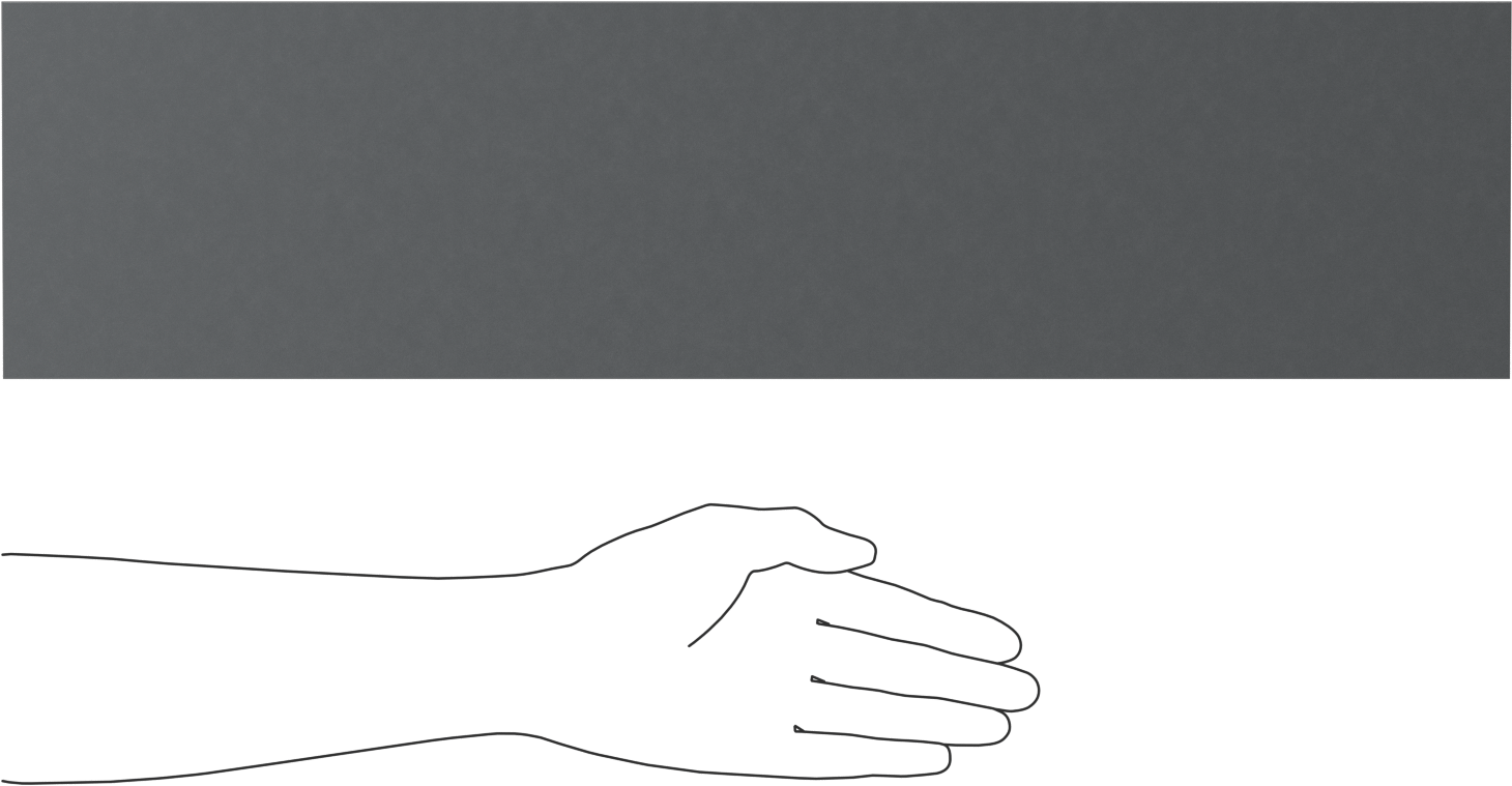 Yüksek Mukavemetli Yüksek Sıcaklık Silikon Şerit, 6" x 24", 1/16" Kalınlık, Gri