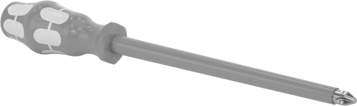 Elektrik Yalıtımlı Tornavida, Numara 4 Phillips, 8" Uzunluk x 15/32" Genişlik Mil — No. 4, Ultra Grip, Sürücü