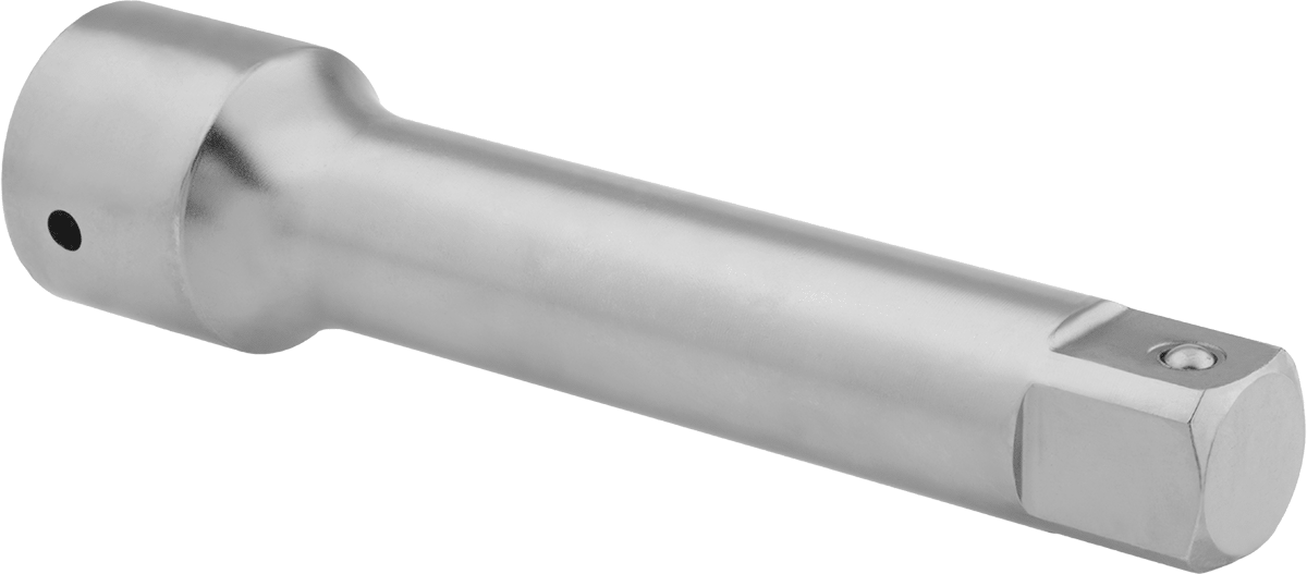 1" Kare Tahrik Soket Uzatması, 8" Uzunluk, Krom Kaplama — 1", 8", Uzatma