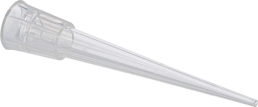 Evrensel Uyumlu Pipet Uçları, Raf, 0.0001 ml ila 0.01 ml Kapasite, 1-1/4" Uzunluk