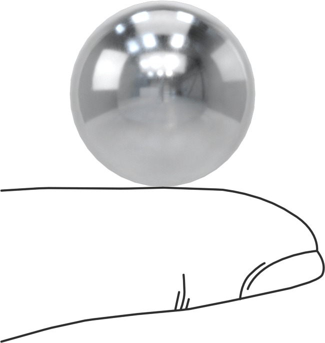 Alüminyum Bilye, 7/8" Çap