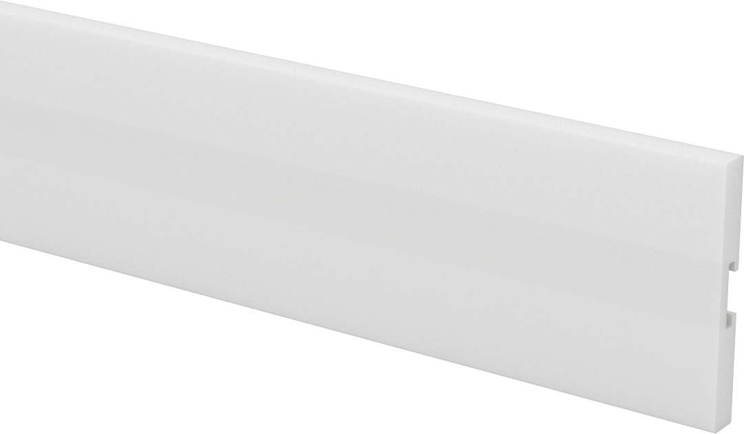 10 Fit Uzunluk x 2-1/8" Yükseklik Konveyör Kılavuzu için Aşınma Şeridi — 10 ft., Aşınma Şeridi, Kılavuz