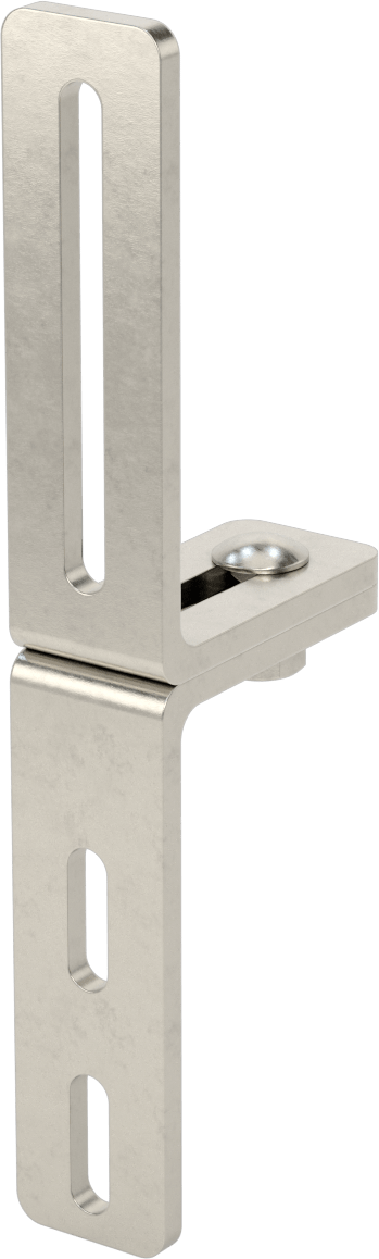 3-1/4" x 10-9/32" x 1/4" İki Parçalı L-Braket