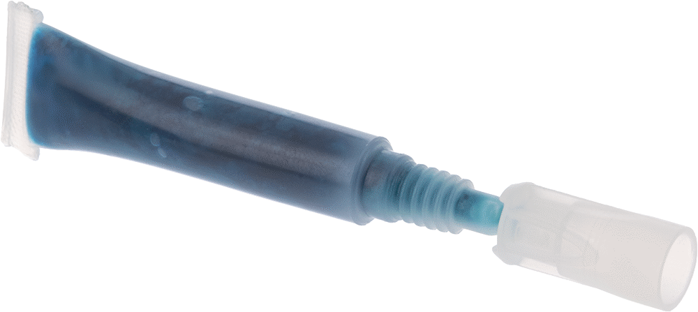 Yüksek Sıcaklık Thrdlocker, Vibra-Tite 123, 0.06 FL. oz — Boru, Mavi, 450° F