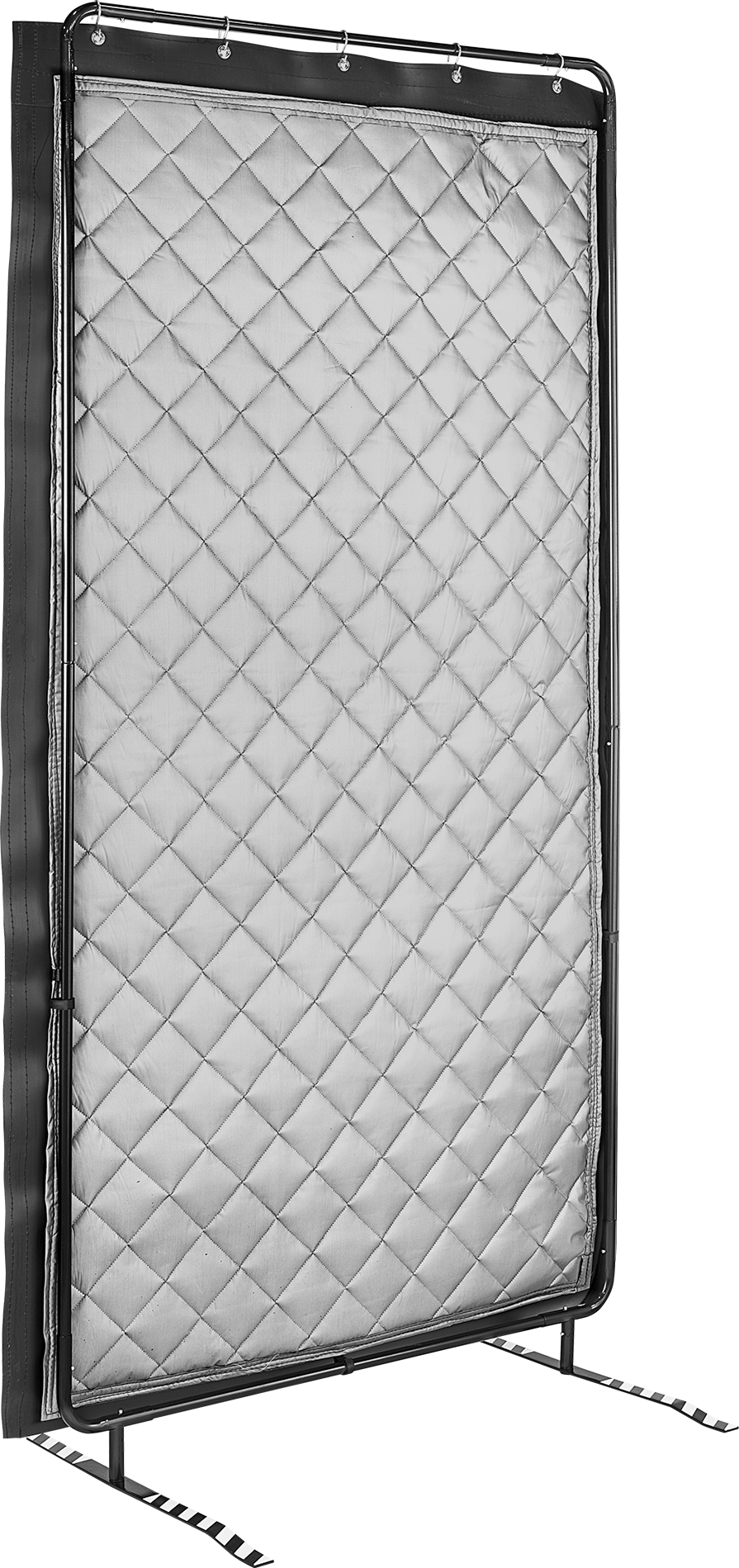Ses Bariyeri Bölme, 27 dB Ses Engelleme, 2" Kalınlık x 54" Genişlik x 8-1/2 Fit Uzunluk