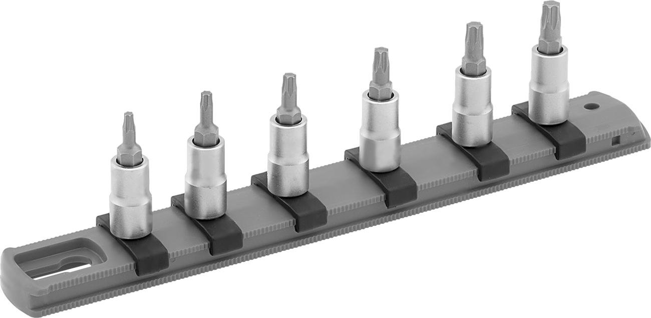 Torx Uç Soket Setleri, 1/4" Kare Tahrik