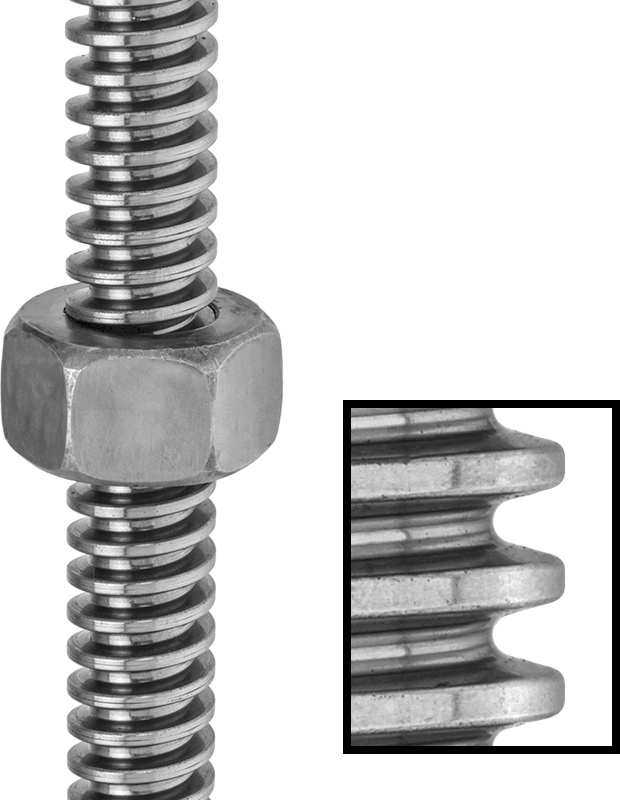 Acme Sağ Yönlü Tutacağı, Top Sapı, 3/4"-5 Diş Boyutu