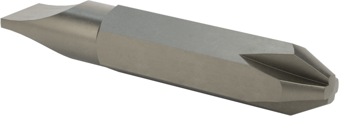 Çift Yönlü Uç, Bilyeli Tespit Mekanizması olmadan, 2 Numara Phillips x 1/4" Düz — Çift Yönlü Altıgen, 1⁄4", 1 1⁄2"