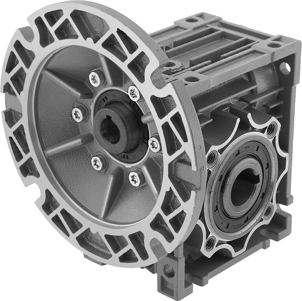 Esnek Montajlı Dik Açı Redüktör, 5:1 Hız Oranı, 303 in.-lbs. @ 1750 rpm Tork