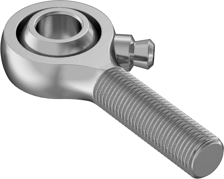 Gres Noktalı Bilyalı Mafsal, Çubuk Ucu, 3/8"-24 Diş