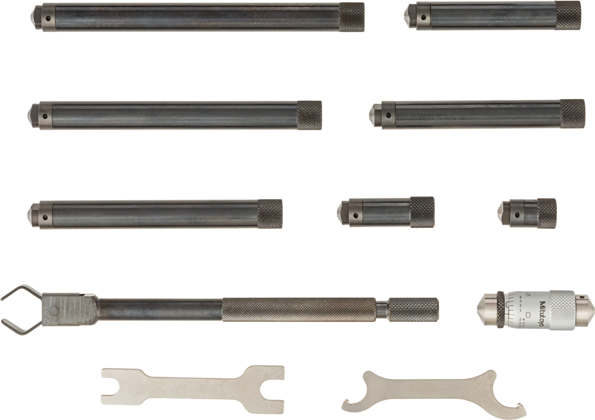 Mitutoyo İç Delik Mikrometresi, 1.5" ila 12" Ölçüm Aralığı