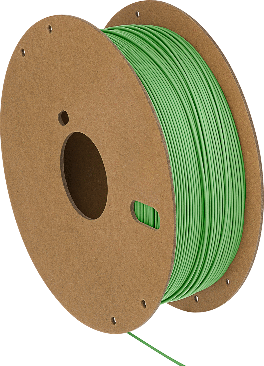 3D Yazıcı Filamenti, Pla, Mat Yeşil, 1.75 mm Çap, 1000 G — 1.75 mm, Yeşil, 1,000 g
