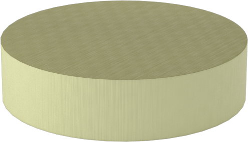 Alev Geciktirici Garolite G-10/FR4 Disk, 1" Çap, 1/4" Uzunluk
