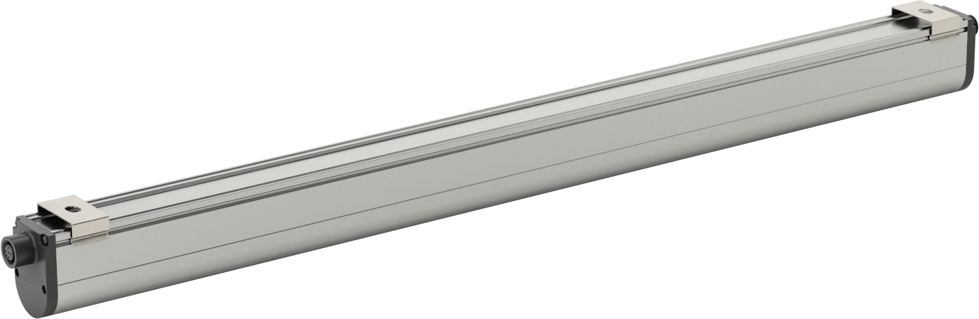 İş İstasyonu Şerit Işığı, 23-30V DC, 22-3/4" Toplam Uzunluk, 1500 lümen