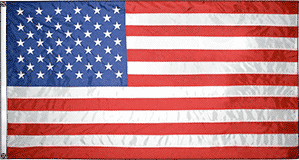 Amerika Birleşik Devletleri Bayrağı, Polyester Kumaş, 3 Fit Yükseklik x 5 Fit Genişlik