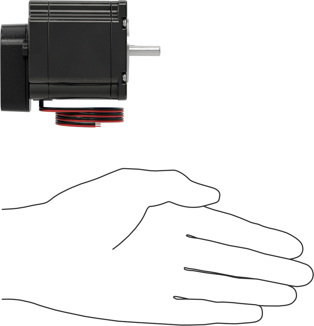 Step Motor, Enkoderli, NEMA 23, 181 in.-oz. Maksimum Tutma Torku