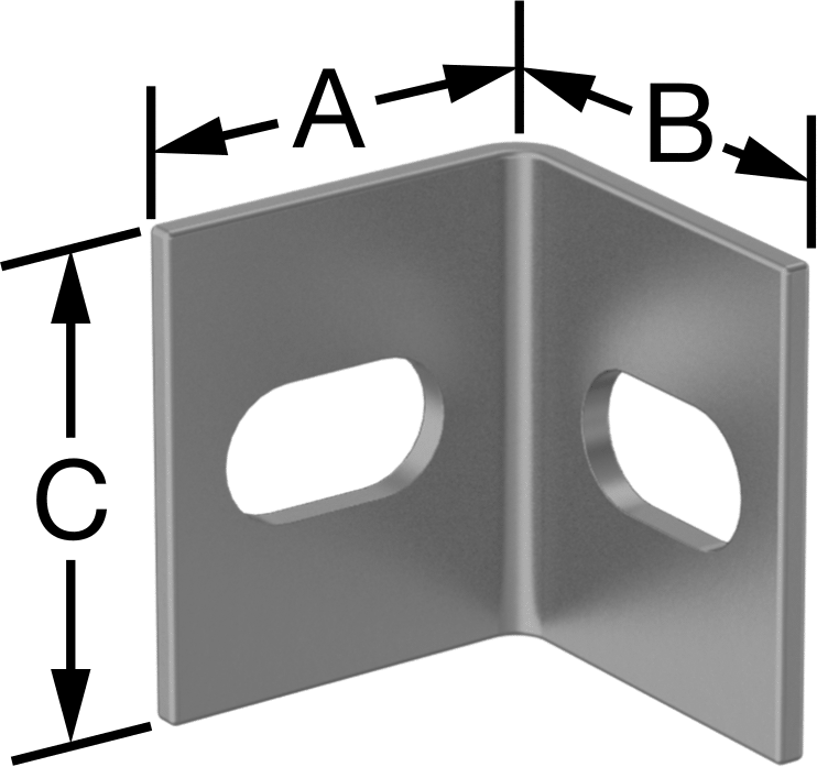 With Two Mounting Slots