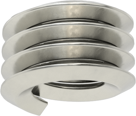 Helisel Dişli Ek, Nitronic 60 Paslanmaz Çelik, Vida Kilidi, 1/4"-20 Diş Boyutu, 0.250" Uzunluk