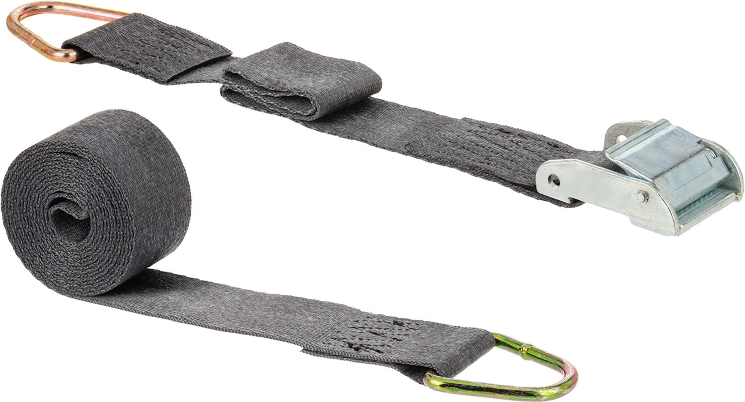 Bağlama, D-Halkalı, Quick-Tight, 2" Genişlik x 10 Fit Maksimum Uzunluk, Naylon