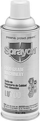 Yiyecek ve İçecek Yağlayıcı, Sprayon Lu 700