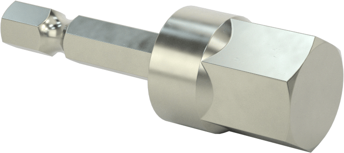 14 mm Altıgen Uç, Elektrikli Aletler için 1/4" Altıgen Şaft — 14 mm, 1⁄4", Hızlı Değiştirilebilir Altıgen
