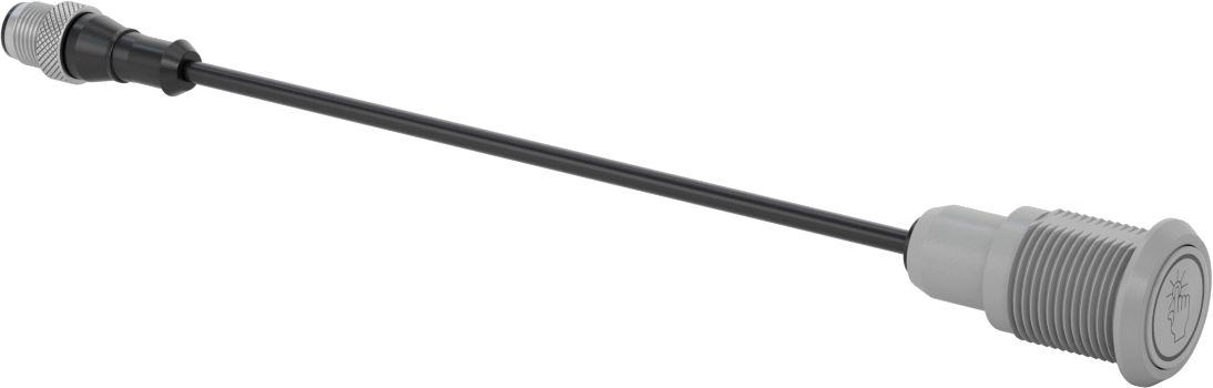 Parmak Dokunmalı Anahtar, Kopolieter Taban, 22 mm Kesik, 5/32" Yükseklik, Anlık — Parmak Dokunuşu, 10V DC ila 30V DC, Anlık