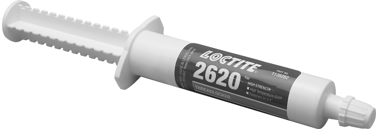 Yüksek Sıcaklık Macunlu Vida Kilitleyiciler, Loctite® 2620, 1.06 FL. oz Şırınga