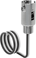 Bayonet Tabanlı Ampuller için Soket, Boru Montajı, Çift Temas için