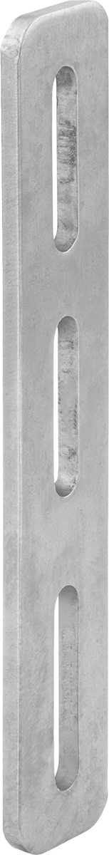 Konveyörler için 8" Yükseklik x 1/4" Kalınlık Düz Braket — Düz Braket, Paslanmaz Çelik, 8"