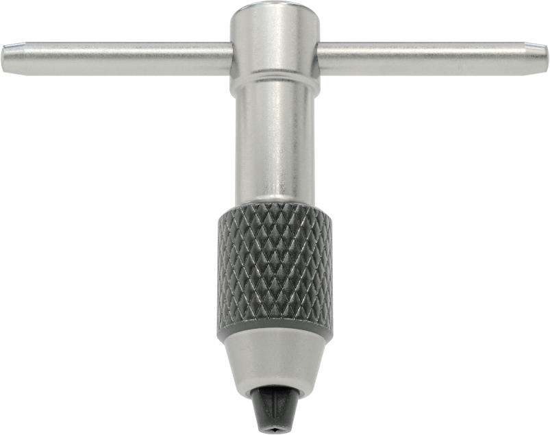Starrett T-Saplı Kılavuz Anahtarı, 93A Numaralı, 0.063" ila 0.156" kare şaft için