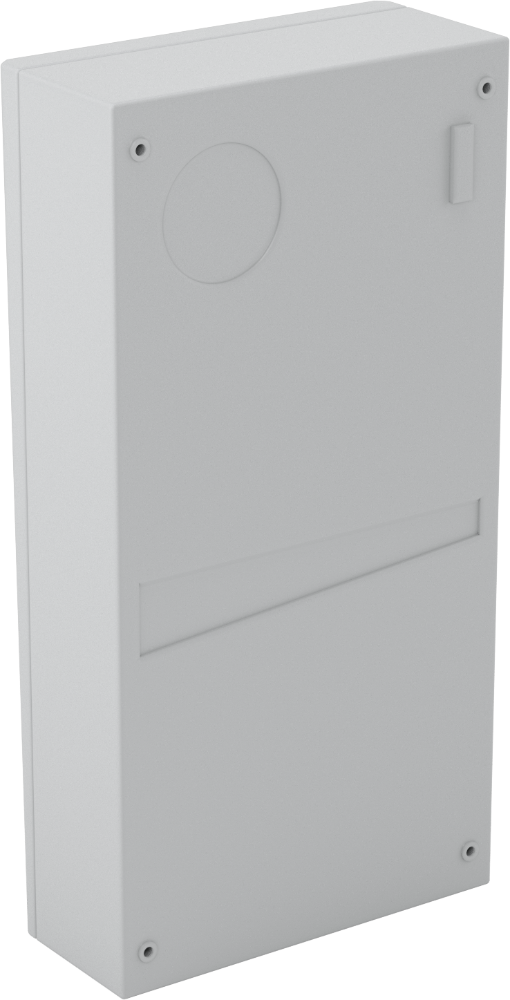Muhafaza Soğutma Kliması, Duvar Montajı, 120V AC, 1000 Btu/saat Soğutma Kapasitesi