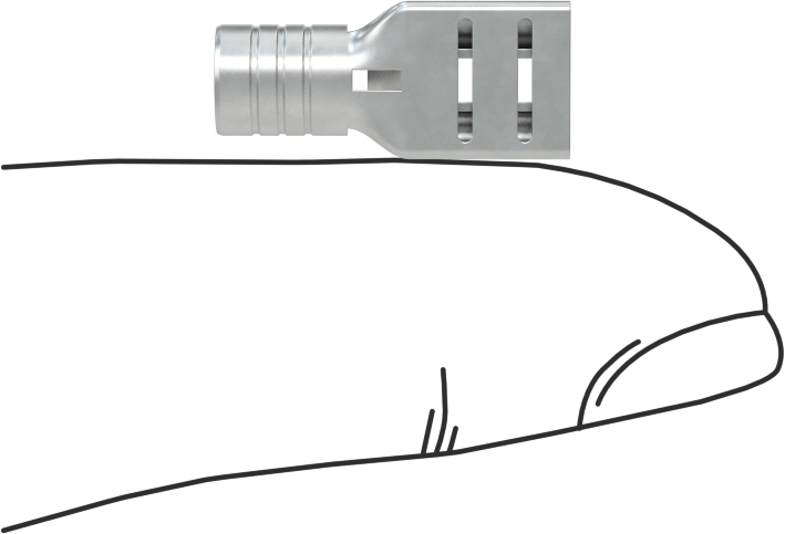 Yalıtımsız Faston Terminaller, Dişli, Tek Sıkma, 12-10 AWG için, Kalay Kaplı Pirinç