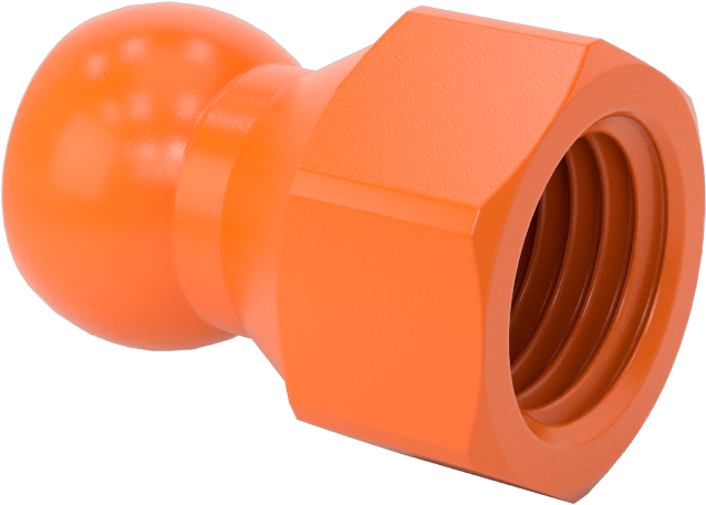 Konektör, Dişli 1/4" Havşalı Boru x 1/4" Erkek Loc-Line Soğutma Suyu Hortumu