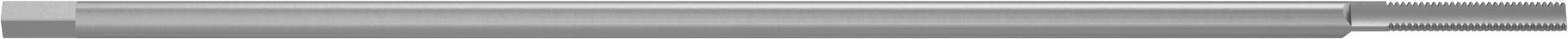 Uzun Menzilli Kılavuz, Orta Ağız, M3.5 Boyut x 0.6 mm Adım x 11/16" Uzunlukta Diş