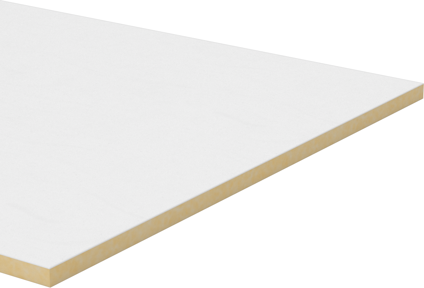 Fiberglas Boru Yalıtım Levhası, Folyo Kaplamalı, 1" Kalınlık, 36 inç Genişlik, 20 Fit