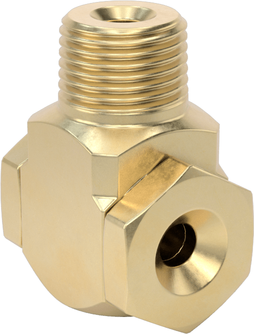 Dik Açı Tam Konik Püskürtme Nozulu, 1/2 NPT Erkek, 20 PSI'da 4.3 gpm