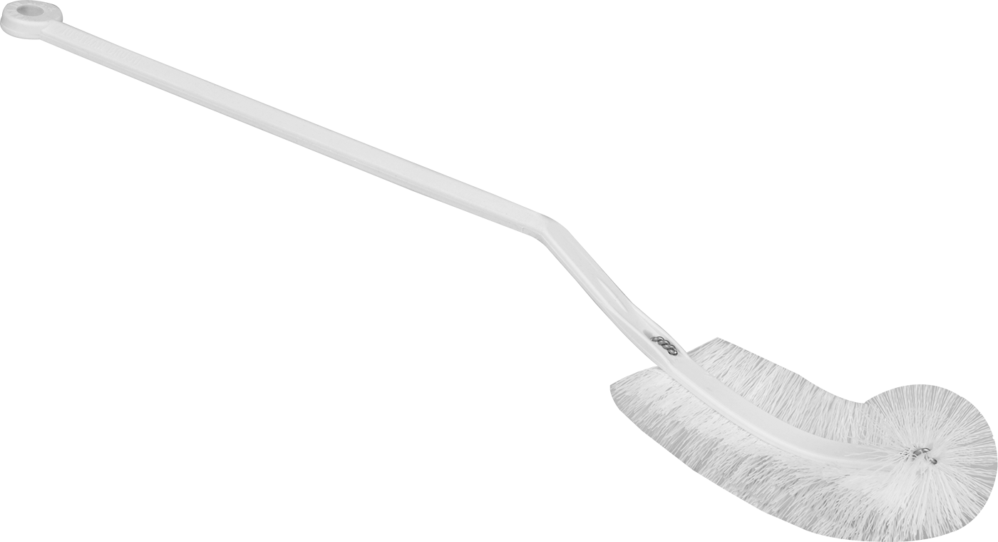4" Uzunluk x 1-1/2" Çap Şişe Fırçası, 14" Toplam Uzunluk — 1 1⁄2", Plastic, Polyester Plastic, 14"