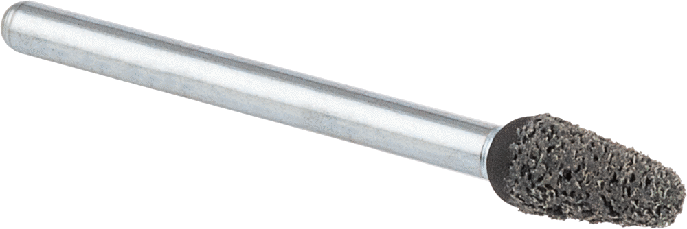 Naylon Örgü Yastıklı Zımpara Ucu, 1/8" Çap x 1-1/2" Uzunlukta Şaft, Şekil No. B44, İnce Sınıf