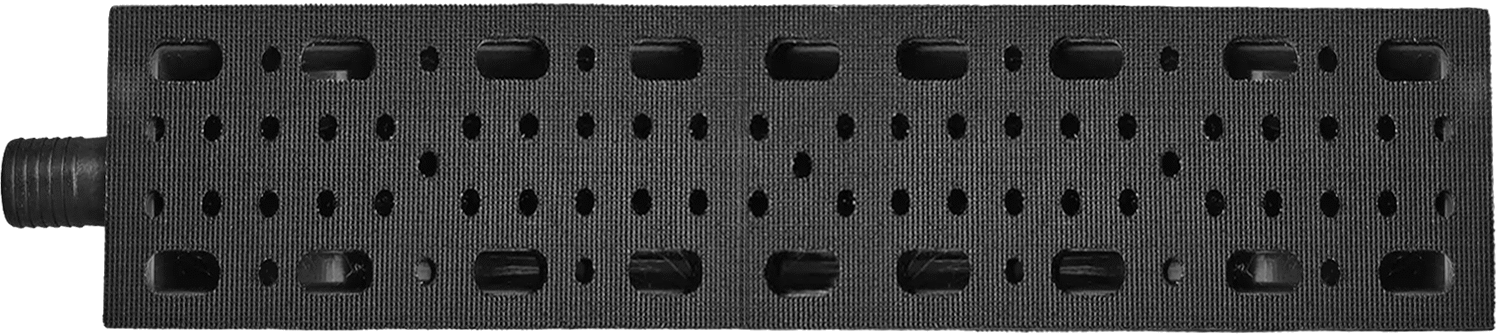 Toz Toplayıcı Levha Zımpara Bloğu, Kulplu, 2-3/4" Genişlik x 15-1/2" Uzunluk