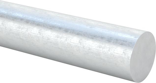 Çok Amaçlı 6061 Alüminyum Çubuk, 1/8" Çap