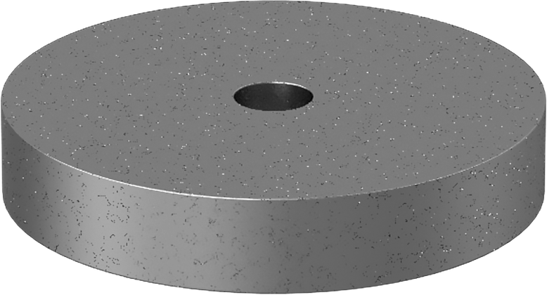 Kurşun Disk, 1/2" Kalınlık x 2-3/4" Dış Çap x 13/32" İç Çap