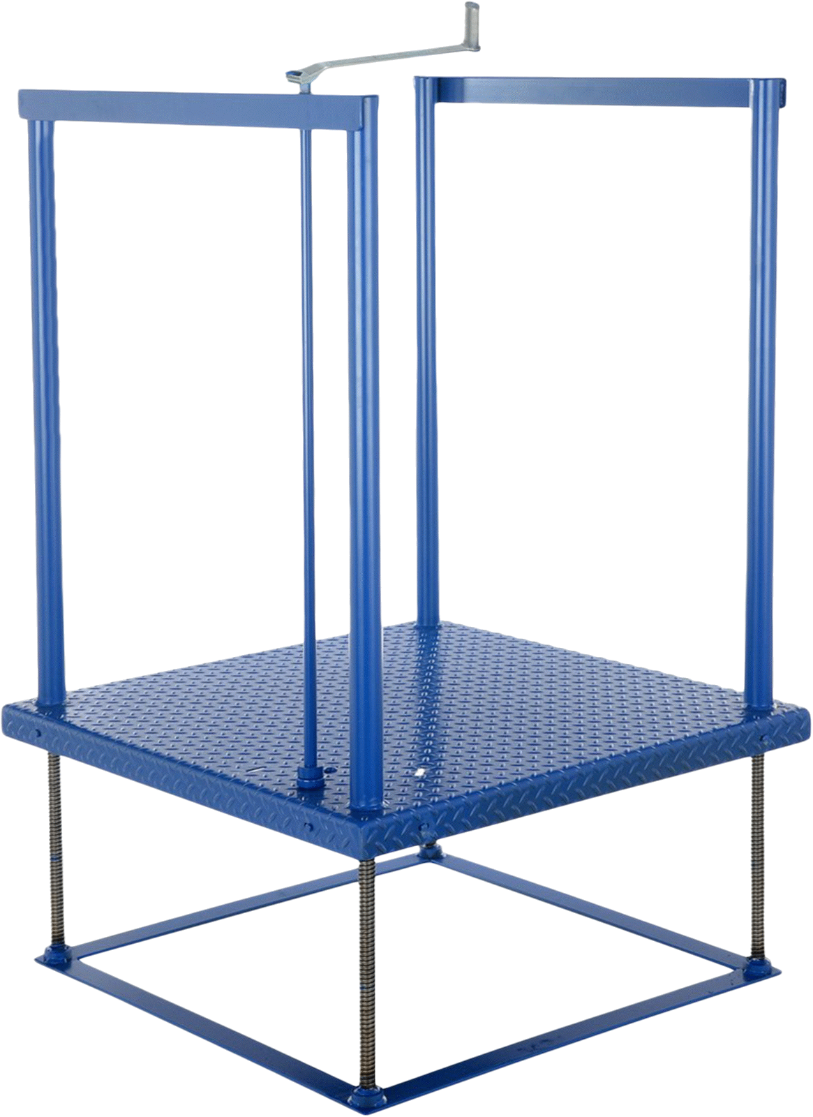 Yüksekliği Ayarlanabilir Çalışma Platformu, 50" ila 66" Yükseklik x 36" Genişlik Toplam