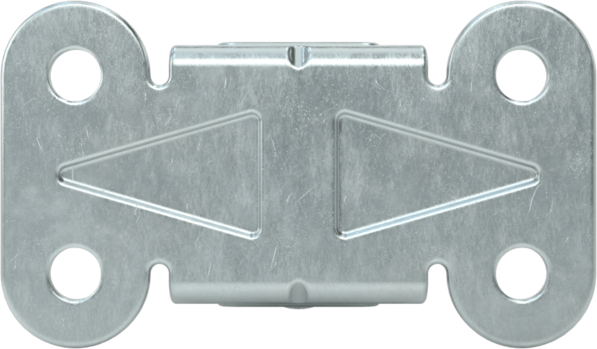 3" x 1-3/4" Plakalı Mighty-Lite Tekerlek, 2" Çapında 70A Durometre Kauçuk Tekerlekli Sert