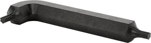 Siyah Fosfat Kaplı Alaşımlı Çelik L-Anahtarı, Torx Plus